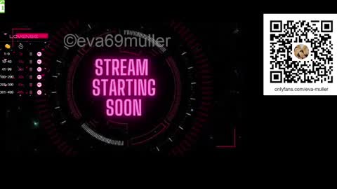 Snapshot of eva69muller chatting on 18, 2, 2025 Eva next show 8pm CEST AMST online show from 18, 2, 2025