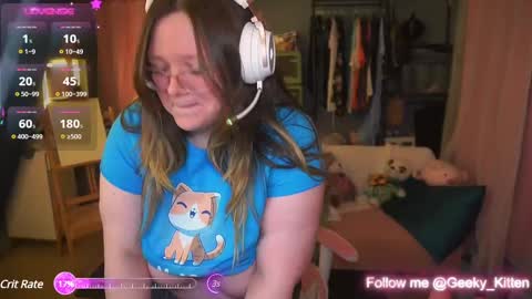 Snapshot of geeky_kitten chatting on 9, 2, 2025 Geeky Kitten Leina - online show from 9, 2, 2025