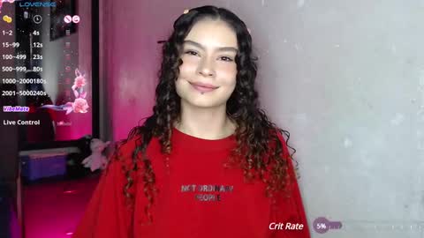 Snapshot of girlonhotflames chatting on 21, 2, 2025 LananaSofia and Boy online show from 21, 2, 2025