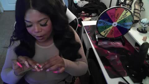 Goddess Cocoa online show from 30, 1, 2025
