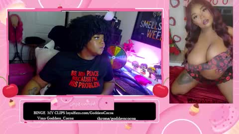 Snapshot of goddesscocoaa chatting on 11, 3, 2026 Goddess Cocoa online show from 11, 3, 2026