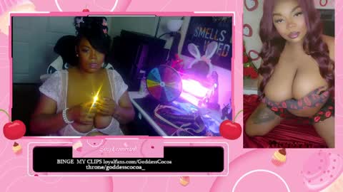 Snapshot of goddesscocoaa chatting on 6, 4, 2026 Goddess Cocoa online show from 6, 4, 2026