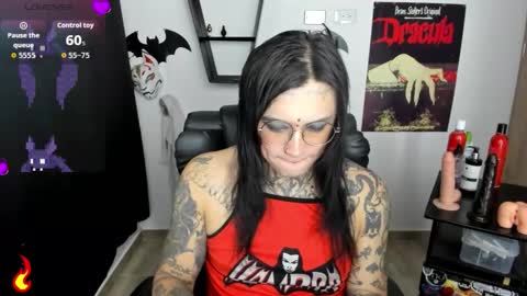 Goth Ink online show from 10, 9, 2025