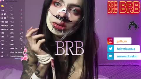 Snapshot of goth_ru chatting on 19, 5, 2026 Russ online show from 19, 5, 2026