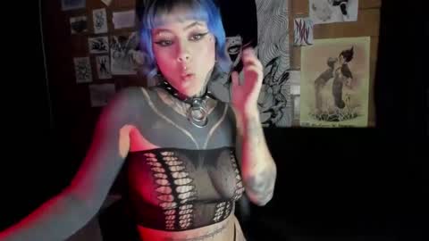 Snapshot of gothic9goddes chatting on 3, 12, 2024 GG online show from 3, 12, 2024