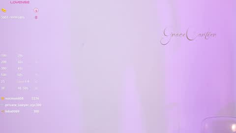 Snapshot of gracecartier chatting on 8, 12, 2024 Grace Cartier online show from 8, 12, 2024