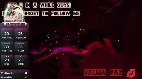 SALMA  online show from 21, 12, 2024