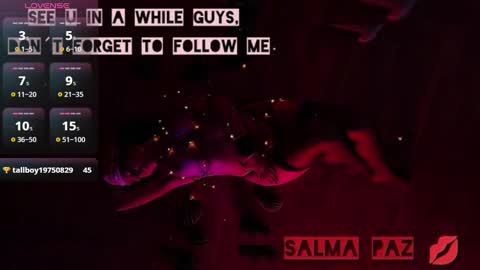 SALMA  online show from 16, 1, 2025