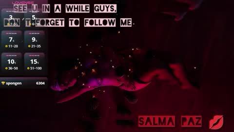 SALMA  online show from 1, 2, 2025