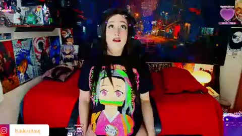 Snapshot of hakudoll chatting on 7, 7, 2026 Haku online show from 7, 7, 2026