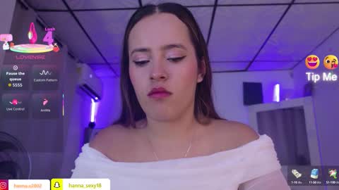 Snapshot of hanna_sex07 chatting on 29, 9, 2025 hanna online show from 29, 9, 2025