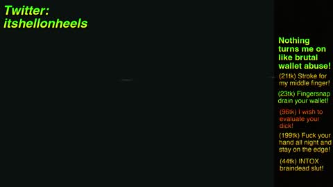Snapshot of hell_on_heels_ chatting on 27, 12, 2024 - show loyalty and subscribe -  online show from 27, 12, 2024