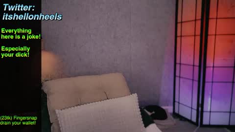 Snapshot of hell_on_heels_ chatting on 8, 3, 2025 - show loyalty and subscribe -  online show from 8, 3, 2025