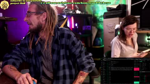 Honey and Bear online show from 23, 1, 2025