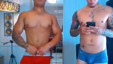 Snapshot of hotcrew_ chatting on 27, 3, 2026 Hussain aaron and Ekko online show from 27, 3, 2026