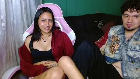 Snapshot of hotlatinocouple__ chatting on 15, 5, 2026 Eevee Zoro online show from 15, 5, 2026