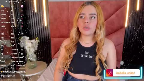 Isabella Arias online show from 12, 3, 2025