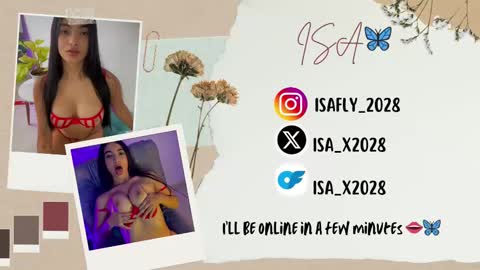 Isa Monroee  online show from 25, 2, 2025