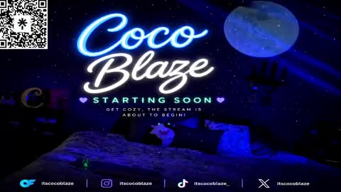 CoCo Blaze online show from 18, 5, 2026