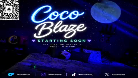 CoCo Blaze online show from 22, 6, 2026