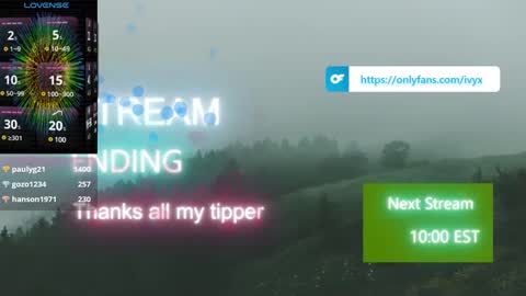 Snapshot of ivyxnyxx chatting on 29, 1, 2025 Ivy Nyxx online show from 29, 1, 2025