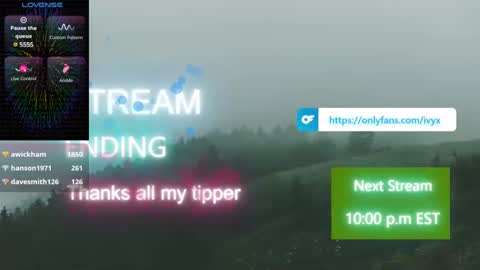 Snapshot of ivyxnyxx chatting on 1, 2, 2025 Ivy Nyxx online show from 1, 2, 2025