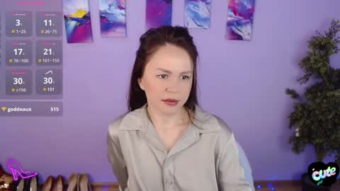 Snapshot of izzy_cam chatting on 1, 2, 2025 Queen of nylon  Victoria online show from 1, 2, 2025