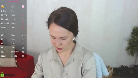 Snapshot of izzy_cam chatting on 14, 10, 2025 Queen of nylon  Victoria online show from 14, 10, 2025