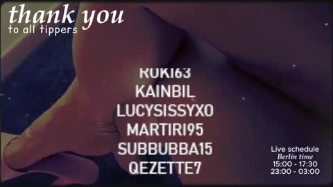 Jenny online show from 18, 5, 2026