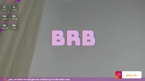 Juan Miguel online show from 3, 10, 2025