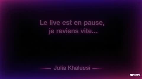 Snapshot of juliakhaleesii chatting on 9, 6, 2026 Julia Khaleesii online show from 9, 6, 2026