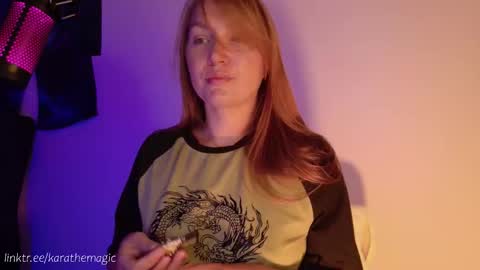 Snapshot of karathemagic chatting on 21, 9, 2025 I am here around 5am GMT karathemagic online show from 21, 9, 2025