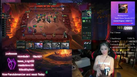 Snapshot of kimilee22 chatting on 30, 1, 2025 Wolfs Girl online show from 30, 1, 2025