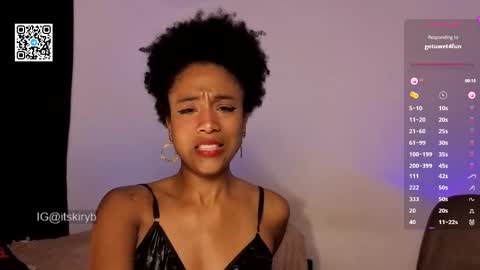 Snapshot of kiry_blossom chatting on 23, 10, 2025 See you in a few minutes today December 1st. online show from 23, 10, 2025