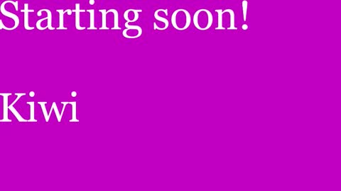 Kiwi online show from 13, 1, 2026