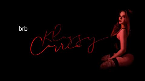 I am real and klassy..  online show from 29, 11, 2025