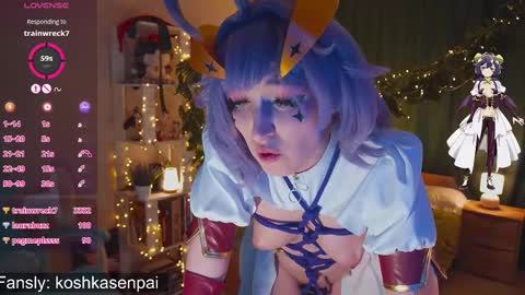 Snapshot of koshkasenpai chatting on 8, 3, 2025 koshkasenpai online show from 8, 3, 2025