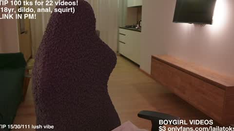 lailatoks - TIP 100 tks  get all my videos 22 VIDEOS SQUIRT PUSSY DILDO online show from 8, 1, 2026
