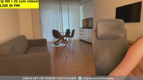 Snapshot of lailatoks chatting on 19, 5, 2026 lailatoks - TIP 100 tks get all my videos 22 VIDEOS SQUIRT PUSSY DILDO online show from 19, 5, 2026
