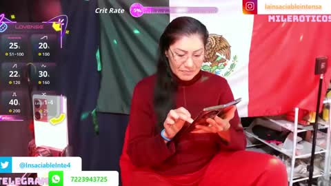 Snapshot of lainsaciableintensa chatting on 3, 10, 2025 lainsaciableintensa online show from 3, 10, 2025