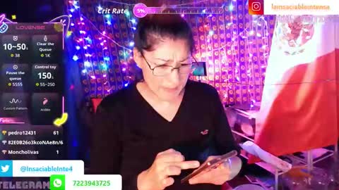 Snapshot of lainsaciableintensa chatting on 17, 10, 2025 lainsaciableintensa online show from 17, 10, 2025