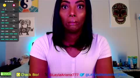 LaylaAriana online show from 3, 6, 2026