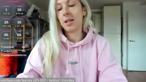 LeaVixx online show from 31, 10, 2025