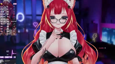 Snapshot of lewdfoxy_vt chatting on 8, 2, 2026 Kira online show from 8, 2, 2026