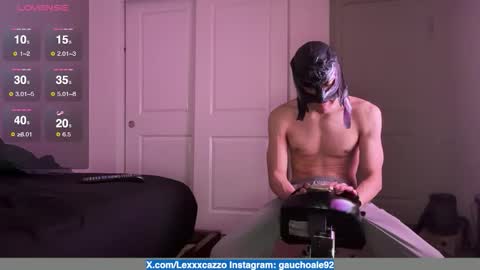 Snapshot of lexxxcazzo chatting on 31, 10, 2025 Dromaeosaurex online show from 31, 10, 2025