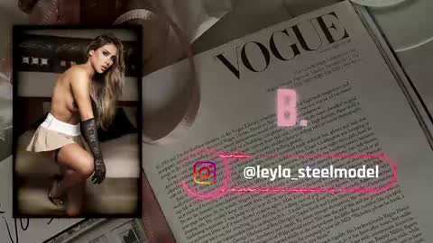 Snapshot of leyla_steel chatting on 5, 4, 2026 INSTA leylasteel model online show from 5, 4, 2026
