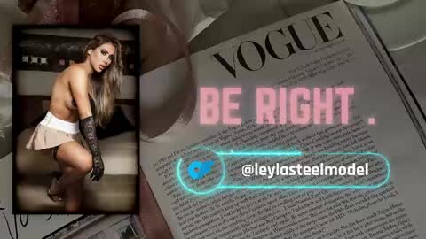 INSTA leylasteel model         online show from 6, 5, 2026