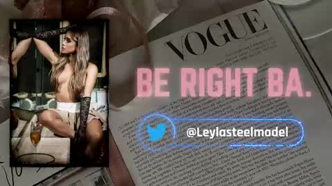 INSTA leylasteel model         online show from 11, 5, 2026