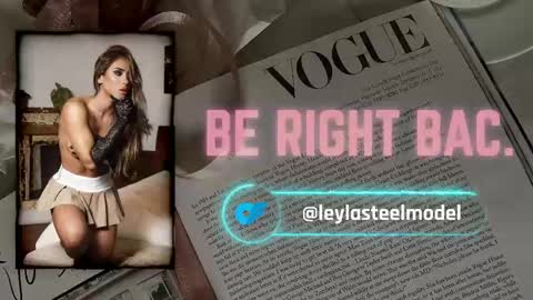 INSTA leylasteel model         online show from 23, 5, 2026