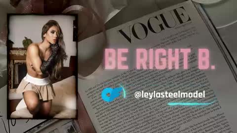 INSTA leylasteel model         online show from 28, 5, 2026